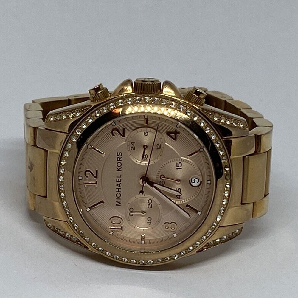 Michael Kors Blair MK5263 Women's Stainless Steel Analog Dial Quartz Watch WO338 - Picture 7 of 12